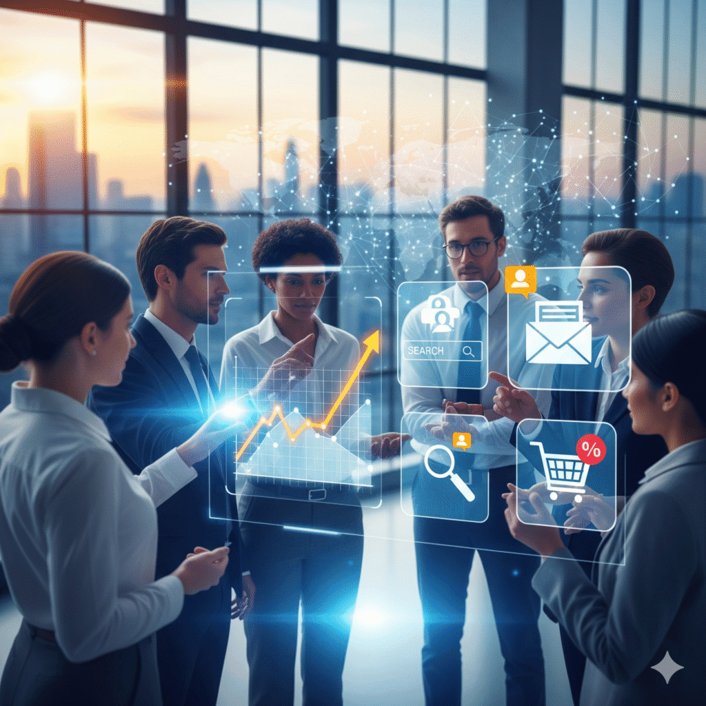 Benefits of digital marketing in 2025 explained by Prisine Media, a digital marketing agency